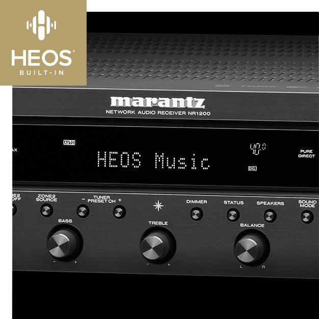 Marantz NR 1200 Stereo DAB+ Receiver med Streaming 2x75w