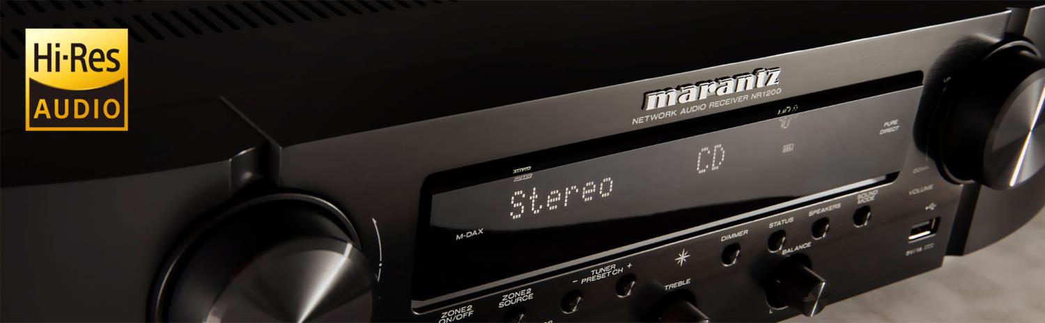 Marantz NR 1200 Stereo DAB+ Receiver med Streaming 2x75w