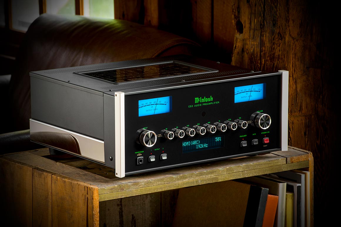 McIntosh C53 Stereo Forforsterker med Modulær DAC