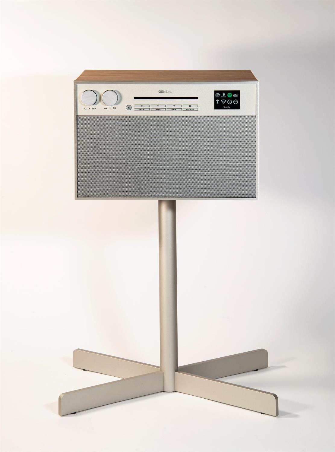Geneva DeCon M Musikksystem med DAB+ og CD-spiller inkl stativ